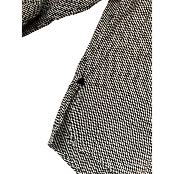 Rockies Black & White Houndstooth Button Up Shirt Women's Size M - Picture 6 of 8